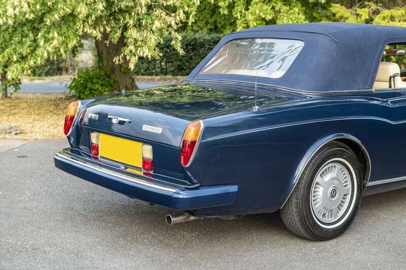 1989 Bentley CONTINENTAL CONVERTIBLE