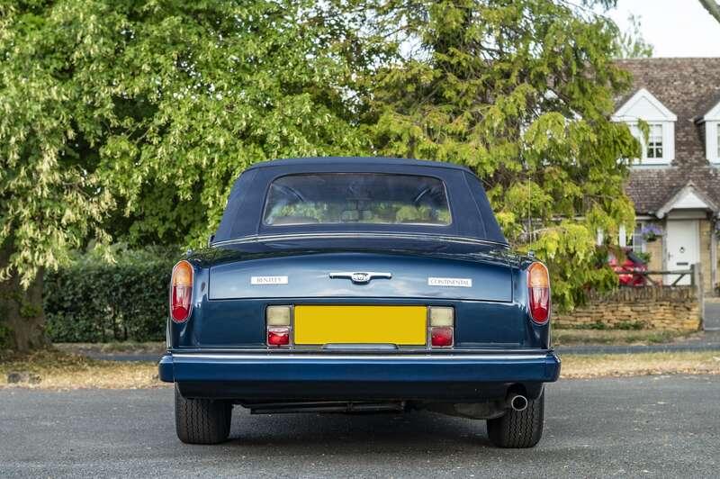 1989 Bentley CONTINENTAL CONVERTIBLE
