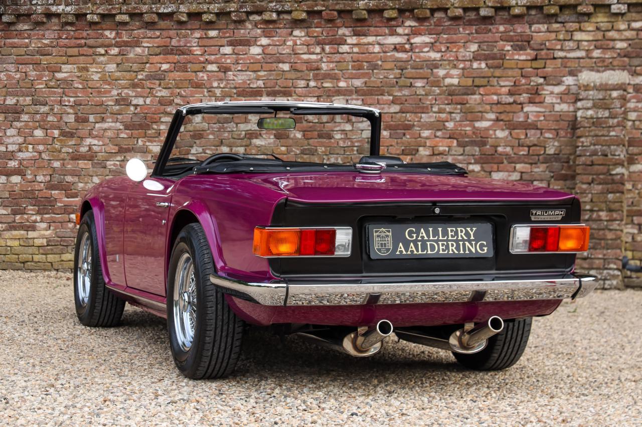 1974 Triumph TR6 Overdrive &ldquo;In Magenta&rdquo;