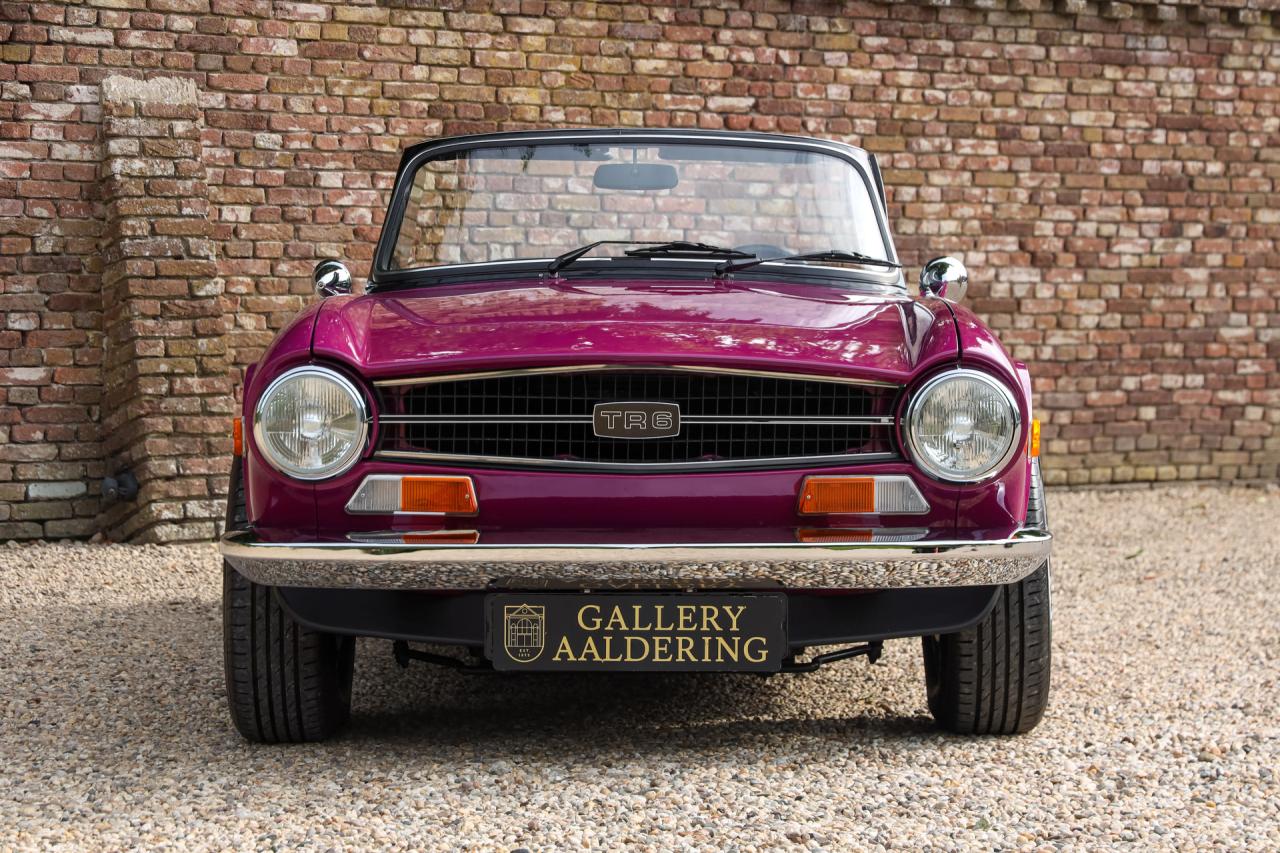 1974 Triumph TR6 Overdrive &ldquo;In Magenta&rdquo;
