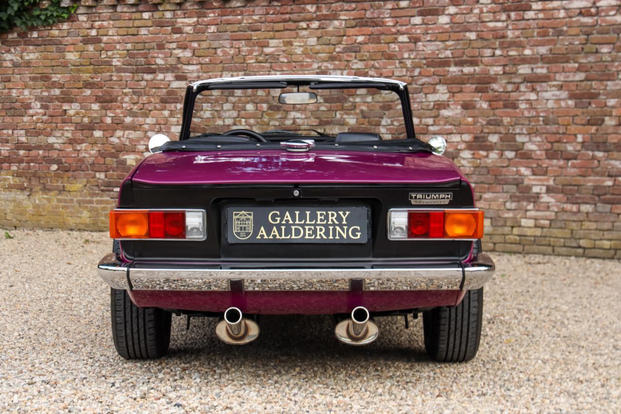 1974 Triumph TR6 Overdrive &ldquo;In Magenta&rdquo;