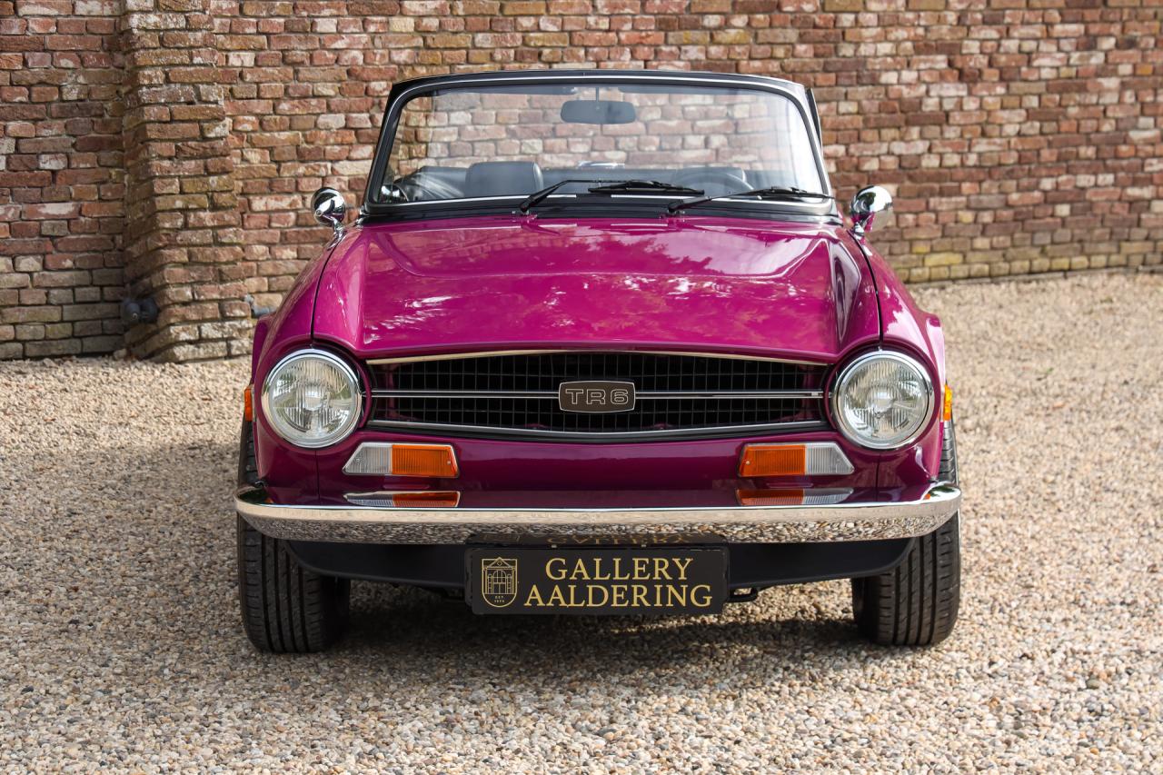 1974 Triumph TR6 Overdrive &ldquo;In Magenta&rdquo;
