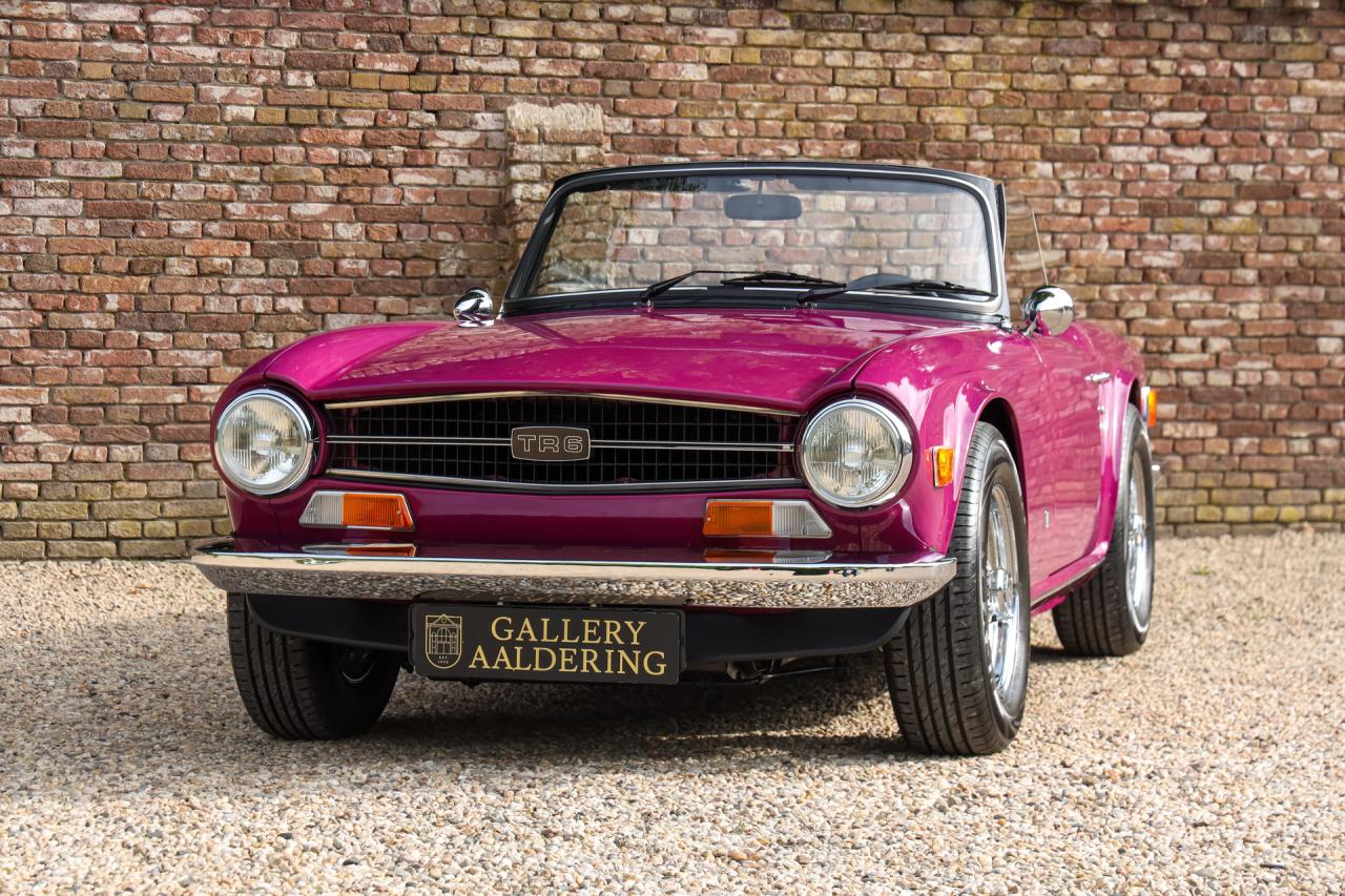 1974 Triumph TR6 Overdrive &ldquo;In Magenta&rdquo;