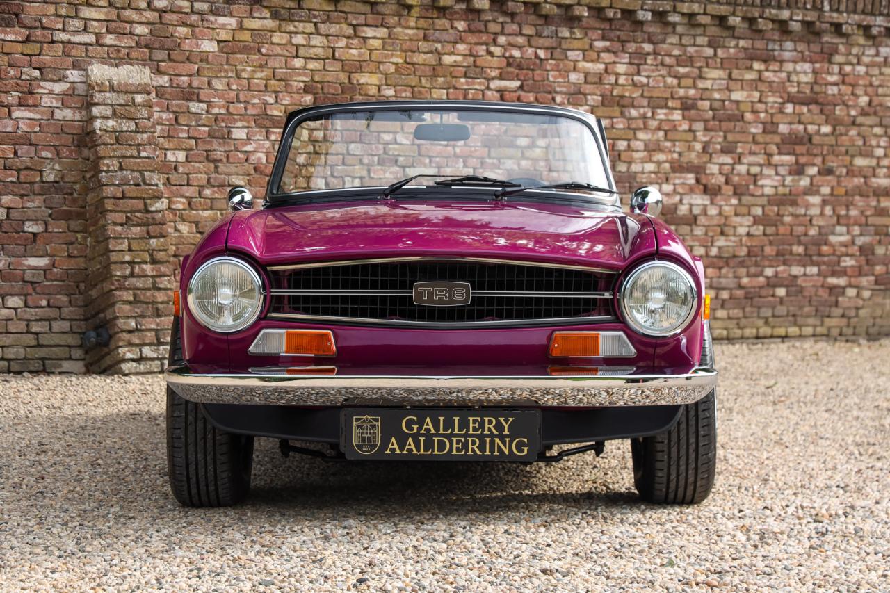 1974 Triumph TR6 Overdrive &ldquo;In Magenta&rdquo;