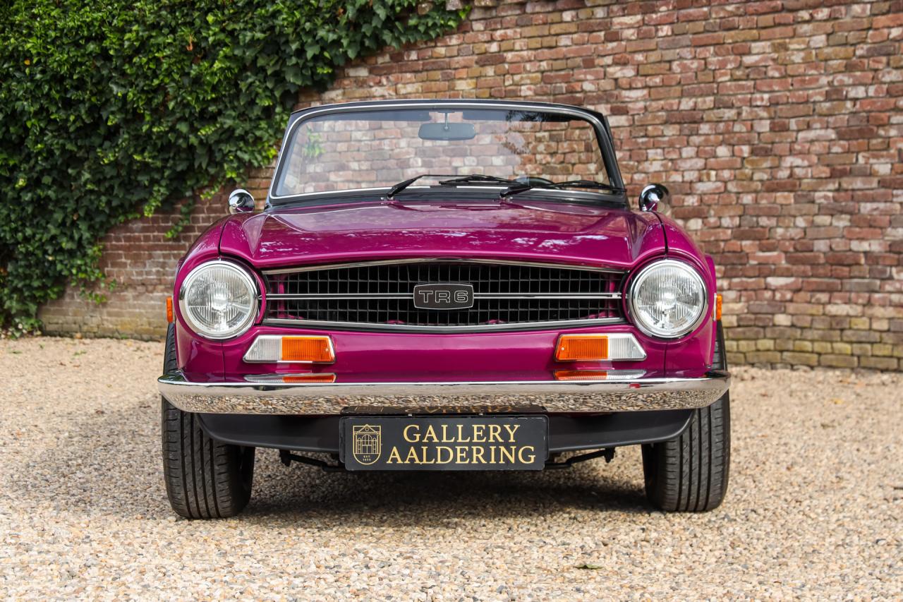 1974 Triumph TR6 Overdrive &ldquo;In Magenta&rdquo;