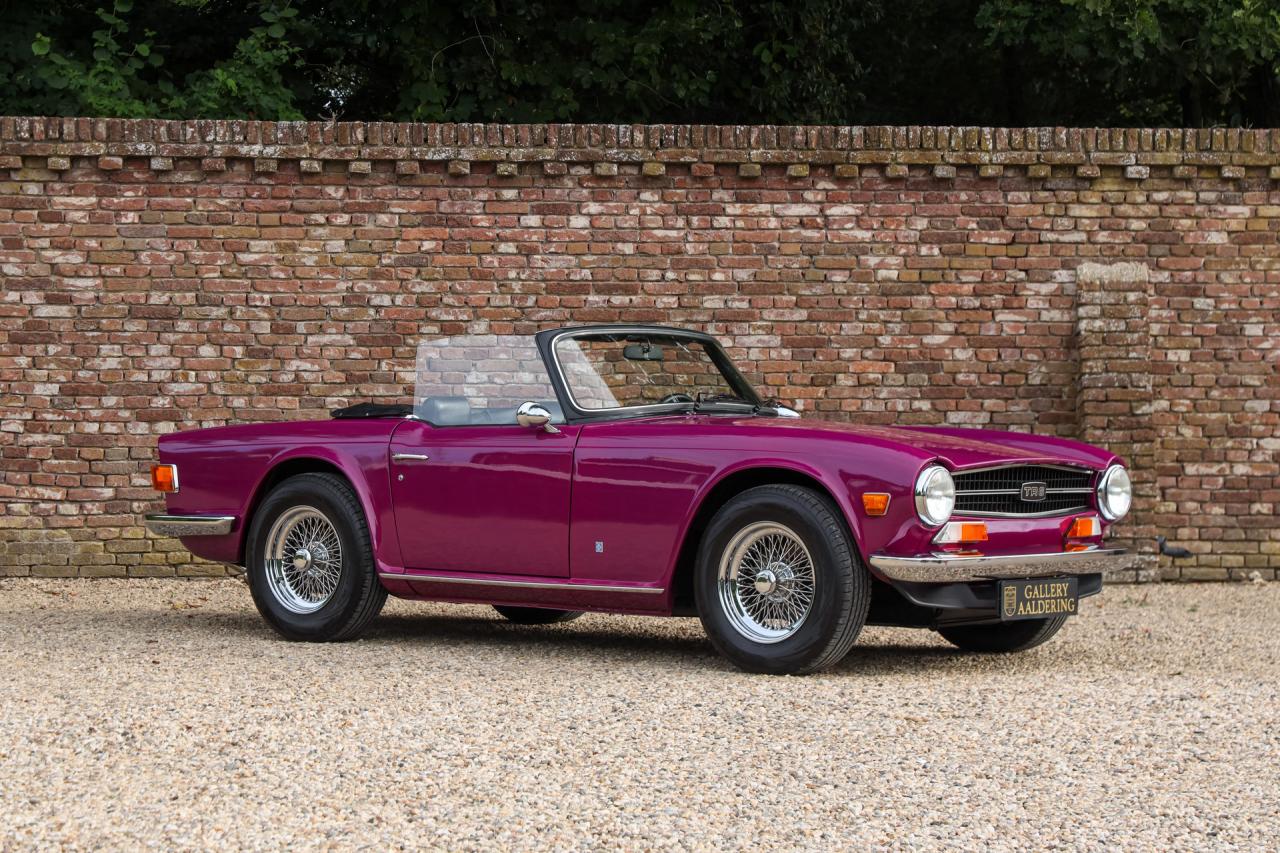 1974 Triumph TR6 Overdrive &ldquo;In Magenta&rdquo;