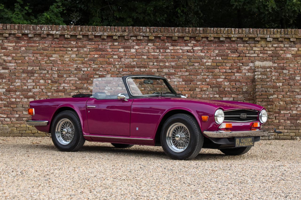1974 Triumph TR6 Overdrive &ldquo;In Magenta&rdquo;