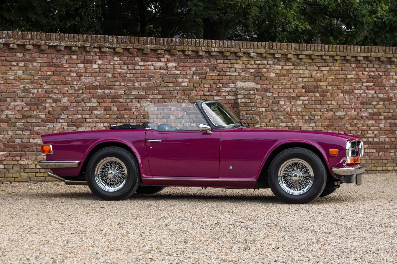 1974 Triumph TR6 Overdrive &ldquo;In Magenta&rdquo;