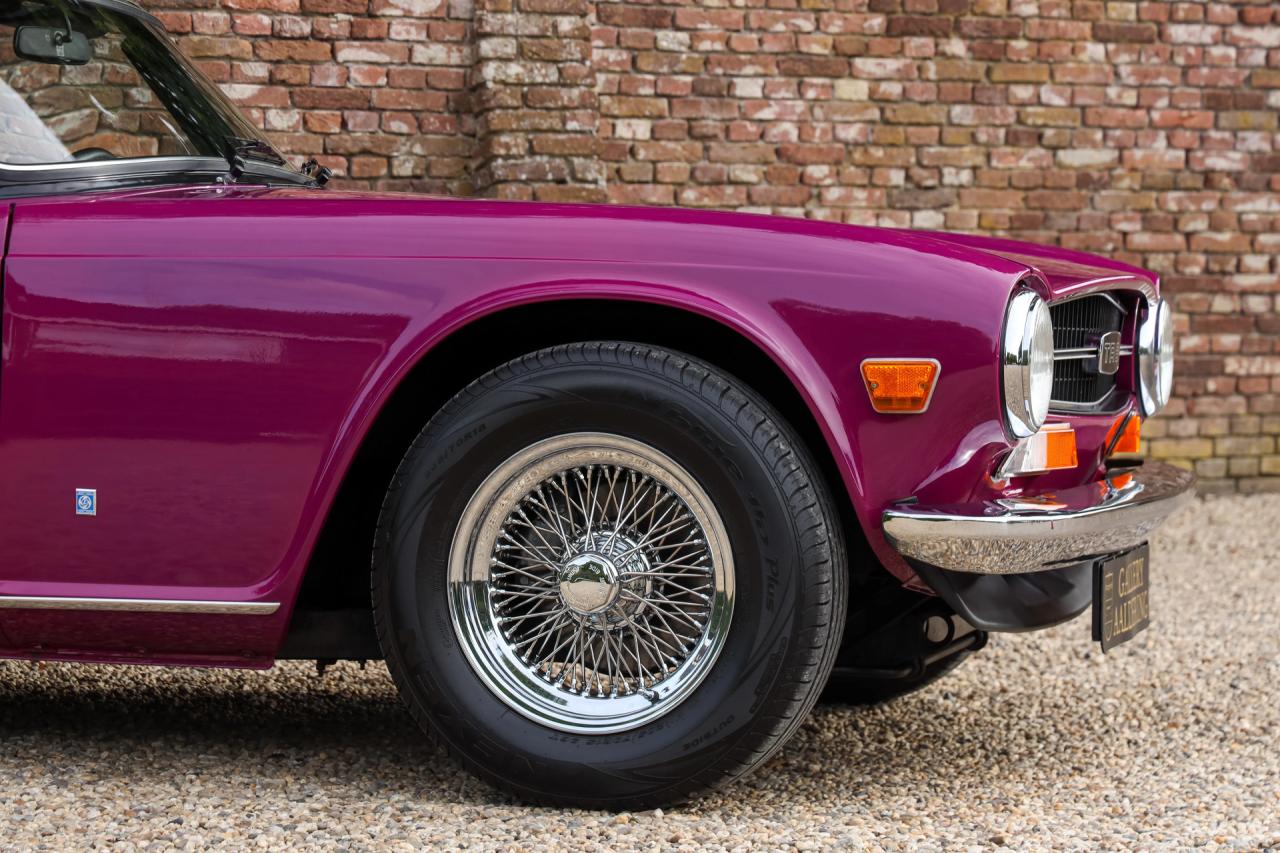 1974 Triumph TR6 Overdrive &ldquo;In Magenta&rdquo;