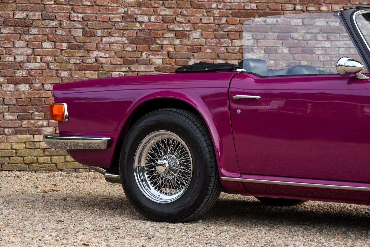 1974 Triumph TR6 Overdrive &ldquo;In Magenta&rdquo;