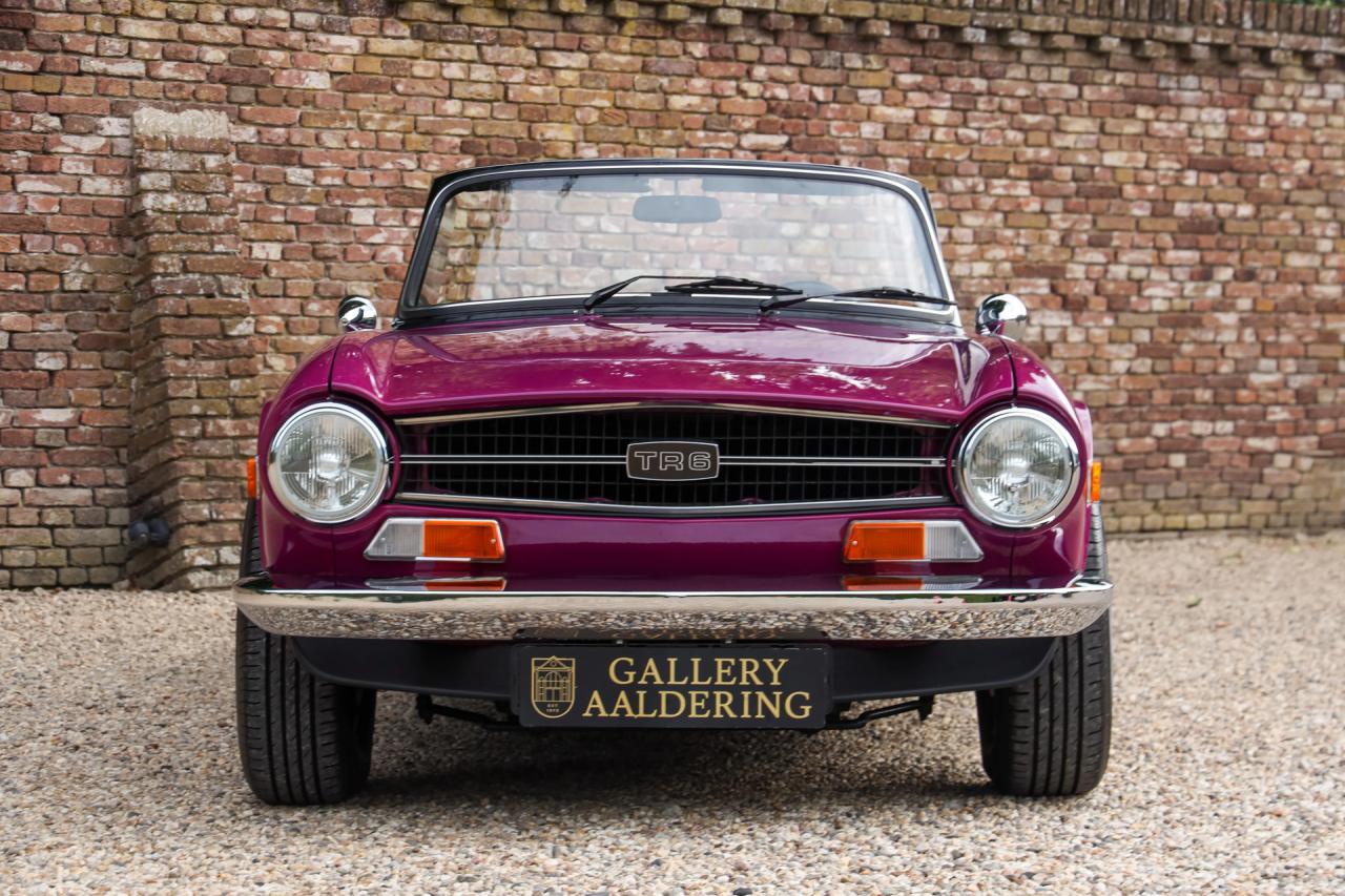 1974 Triumph TR6 Overdrive &ldquo;In Magenta&rdquo;