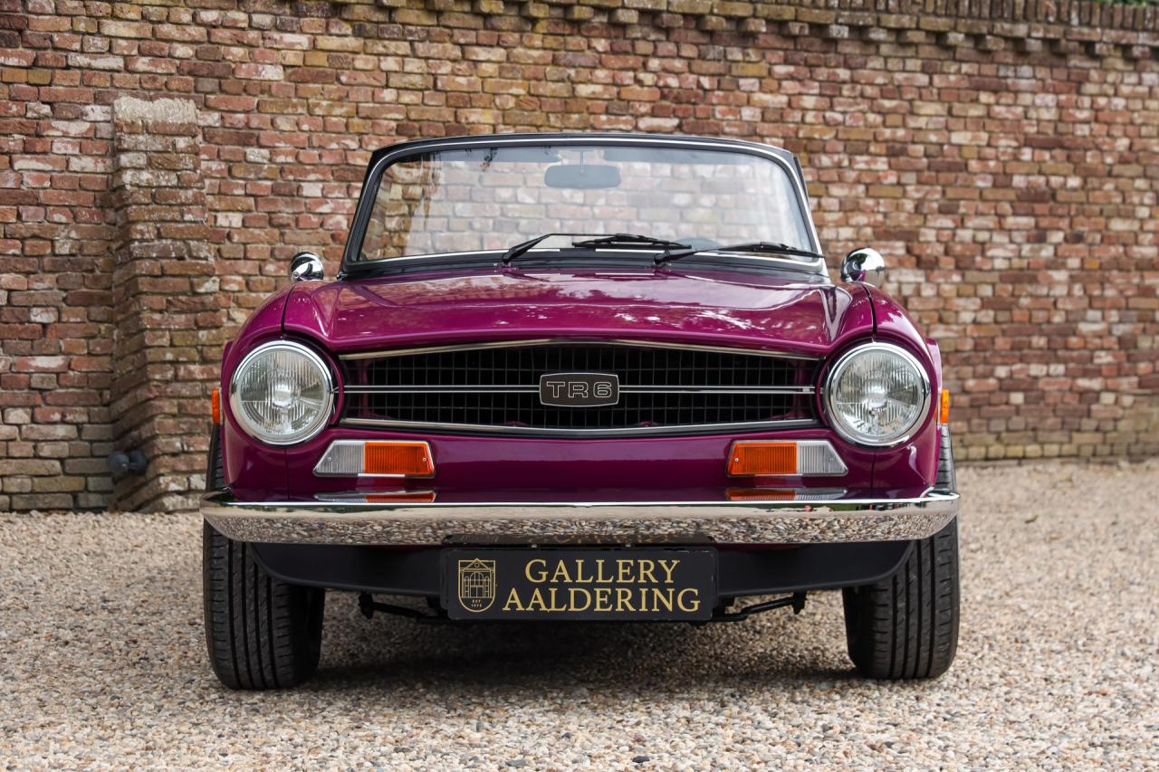 1974 Triumph TR6 Overdrive &ldquo;In Magenta&rdquo;