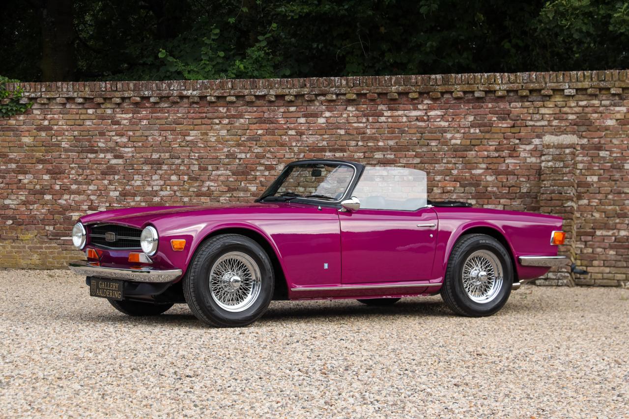 1974 Triumph TR6 Overdrive &ldquo;In Magenta&rdquo;