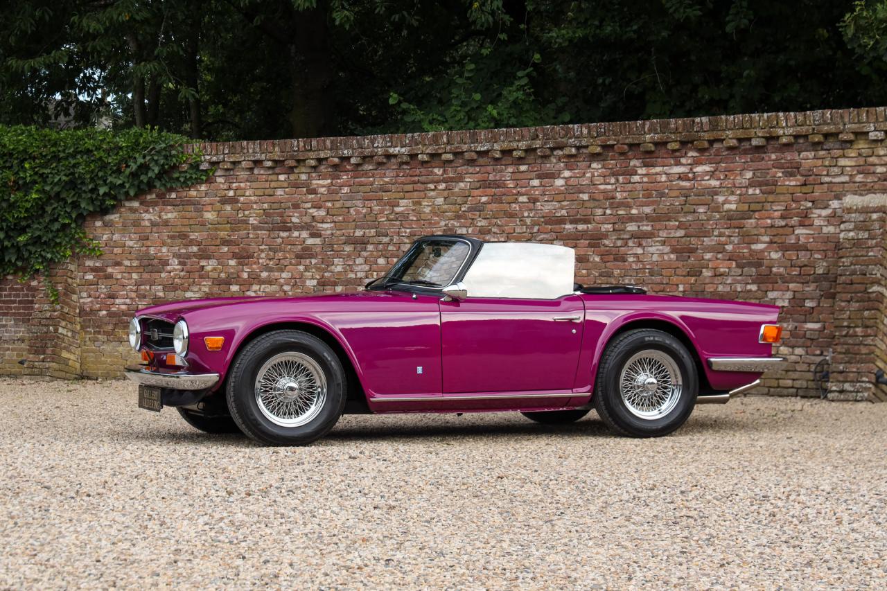 1974 Triumph TR6 Overdrive &ldquo;In Magenta&rdquo;