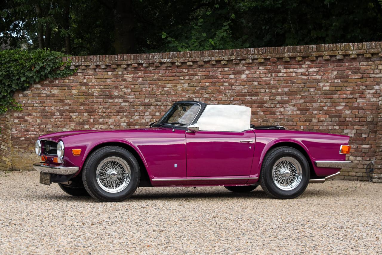 1974 Triumph TR6 Overdrive &ldquo;In Magenta&rdquo;