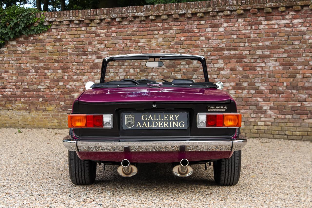 1974 Triumph TR6 Overdrive &ldquo;In Magenta&rdquo;