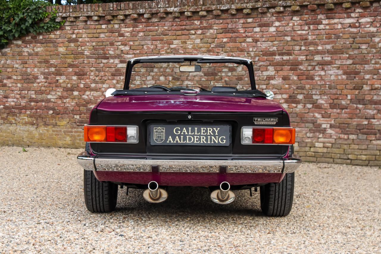 1974 Triumph TR6 Overdrive &ldquo;In Magenta&rdquo;
