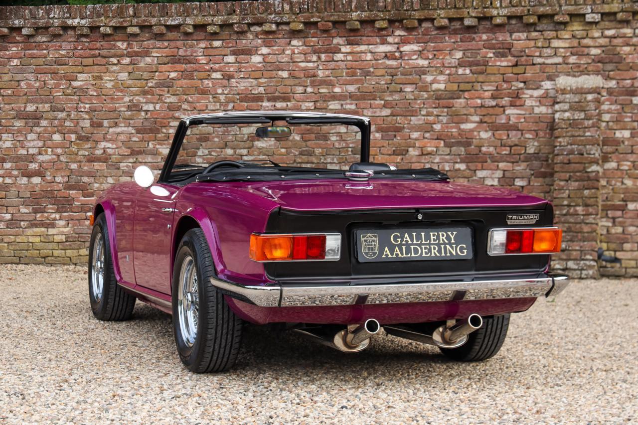 1974 Triumph TR6 Overdrive &ldquo;In Magenta&rdquo;