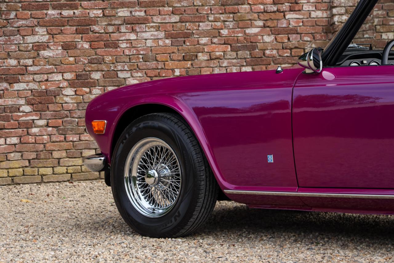 1974 Triumph TR6 Overdrive &ldquo;In Magenta&rdquo;