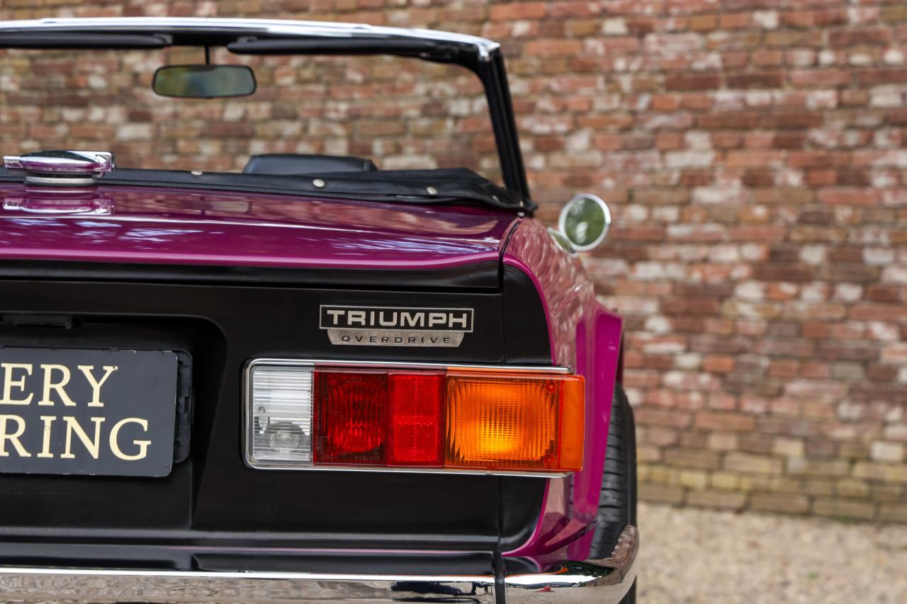 1974 Triumph TR6 Overdrive &ldquo;In Magenta&rdquo;