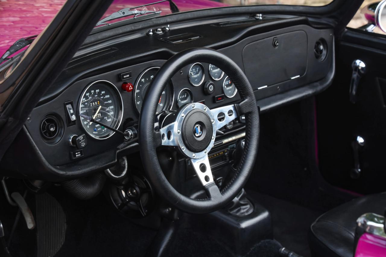 1974 Triumph TR6 Overdrive &ldquo;In Magenta&rdquo;