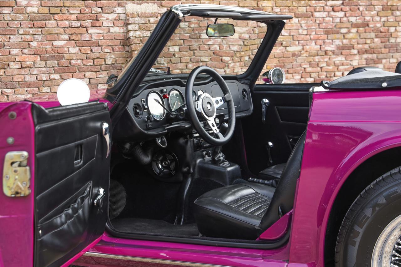 1974 Triumph TR6 Overdrive &ldquo;In Magenta&rdquo;