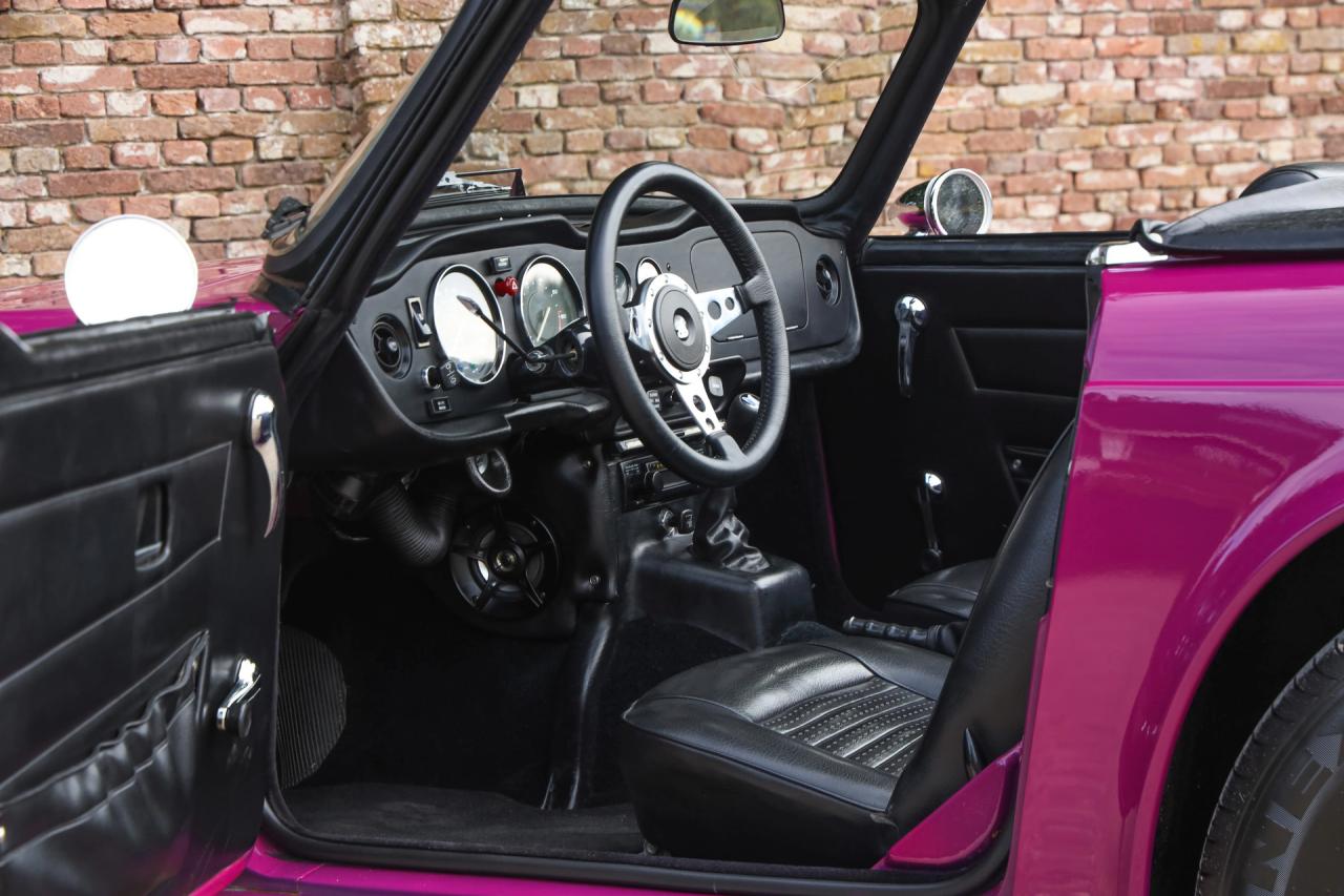 1974 Triumph TR6 Overdrive &ldquo;In Magenta&rdquo;