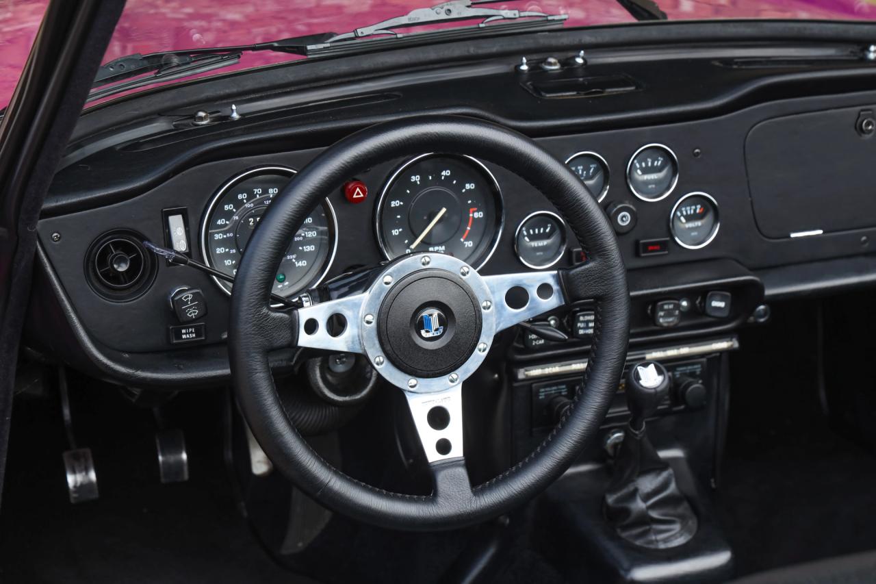 1974 Triumph TR6 Overdrive &ldquo;In Magenta&rdquo;
