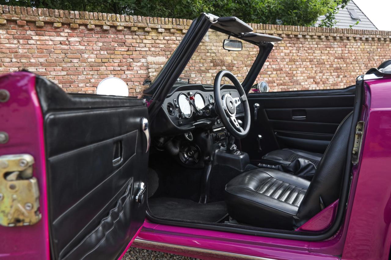 1974 Triumph TR6 Overdrive &ldquo;In Magenta&rdquo;