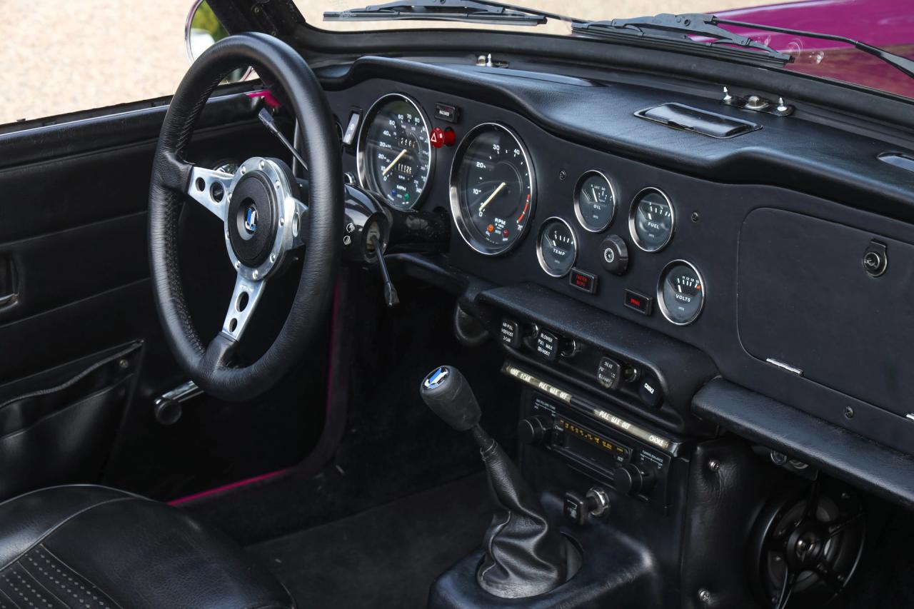 1974 Triumph TR6 Overdrive &ldquo;In Magenta&rdquo;