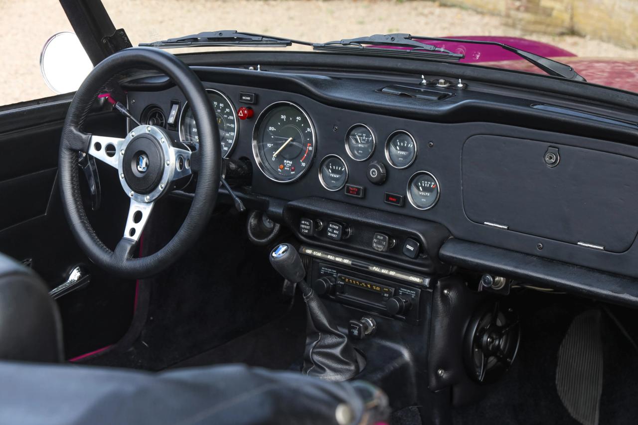 1974 Triumph TR6 Overdrive &ldquo;In Magenta&rdquo;