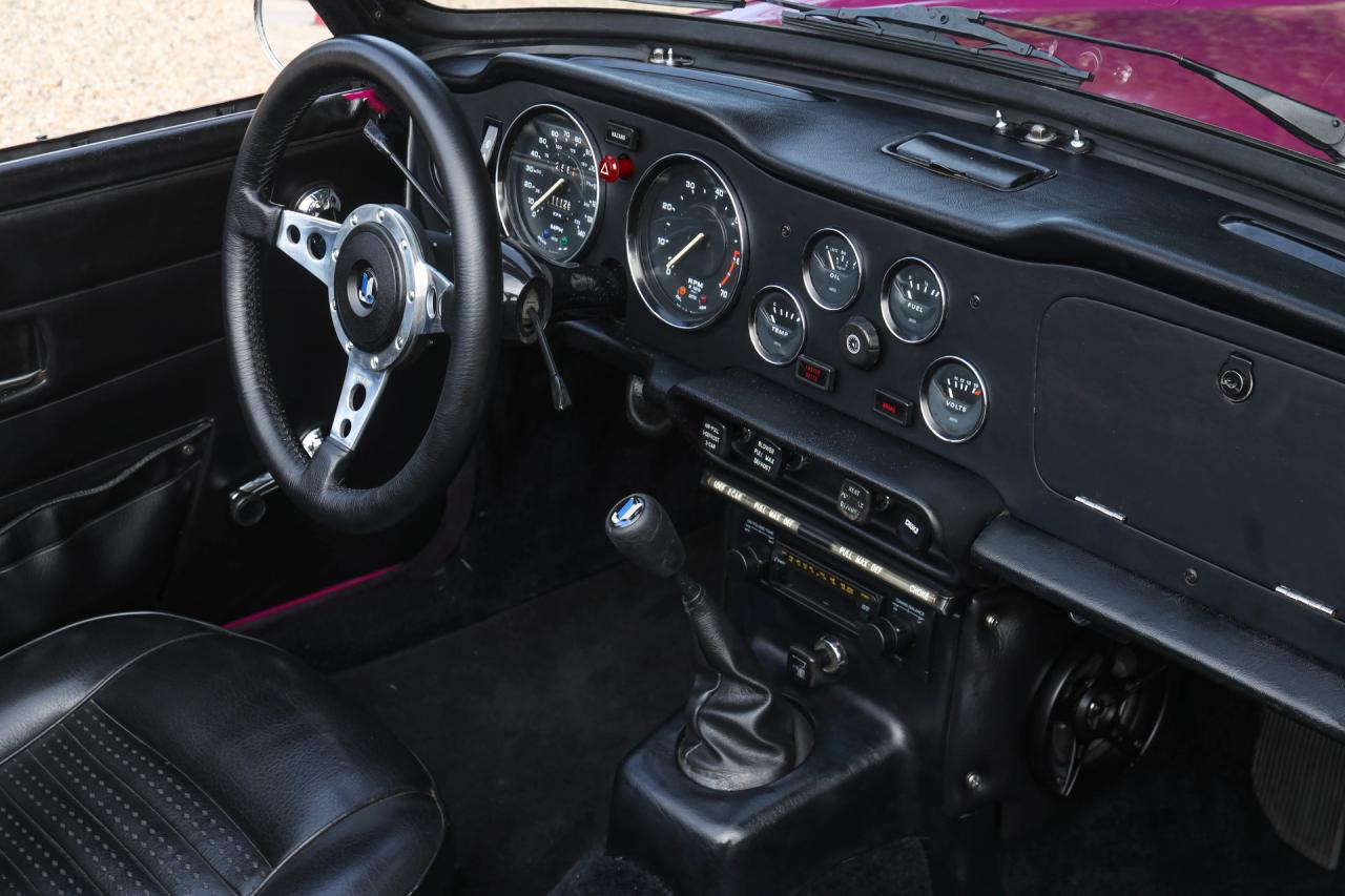 1974 Triumph TR6 Overdrive &ldquo;In Magenta&rdquo;