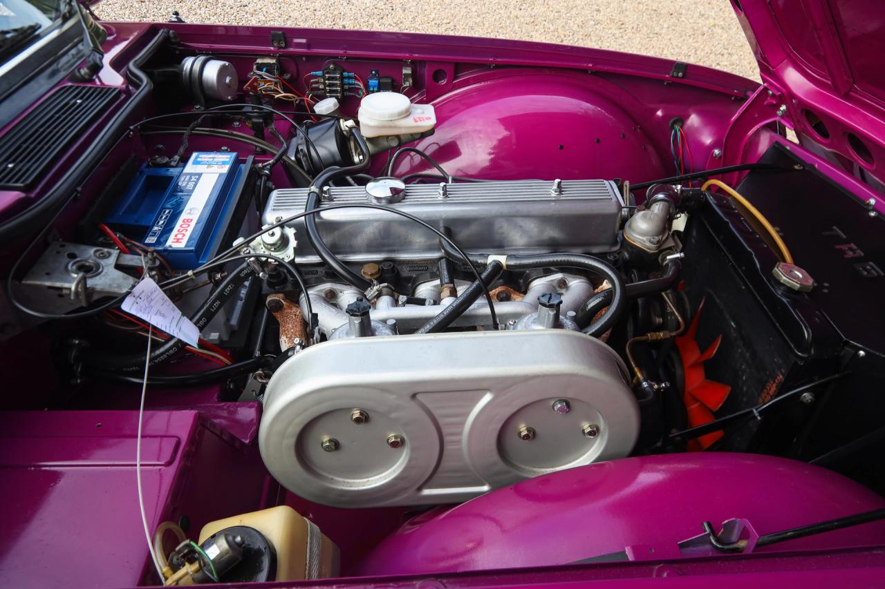 1974 Triumph TR6 Overdrive &ldquo;In Magenta&rdquo;