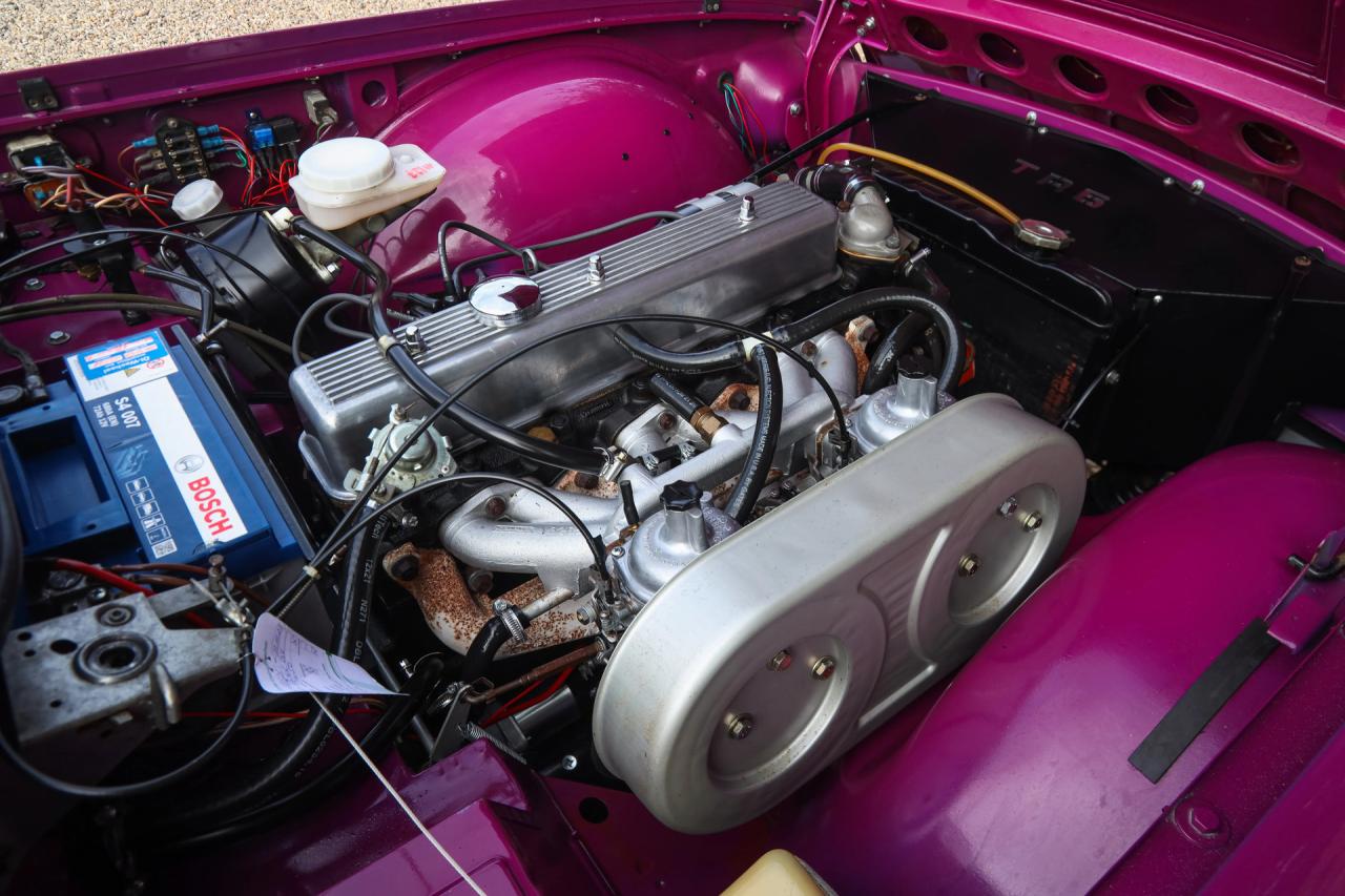 1974 Triumph TR6 Overdrive &ldquo;In Magenta&rdquo;