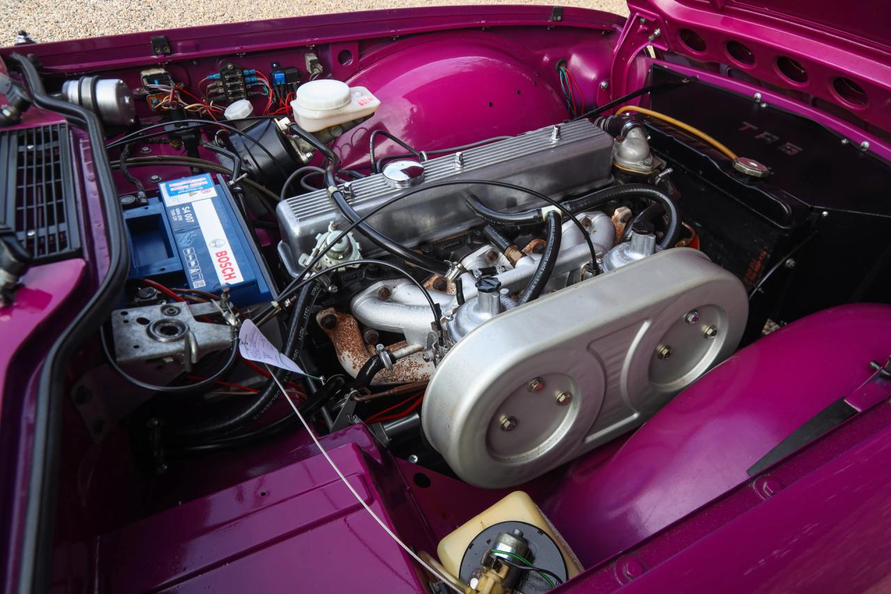 1974 Triumph TR6 Overdrive &ldquo;In Magenta&rdquo;