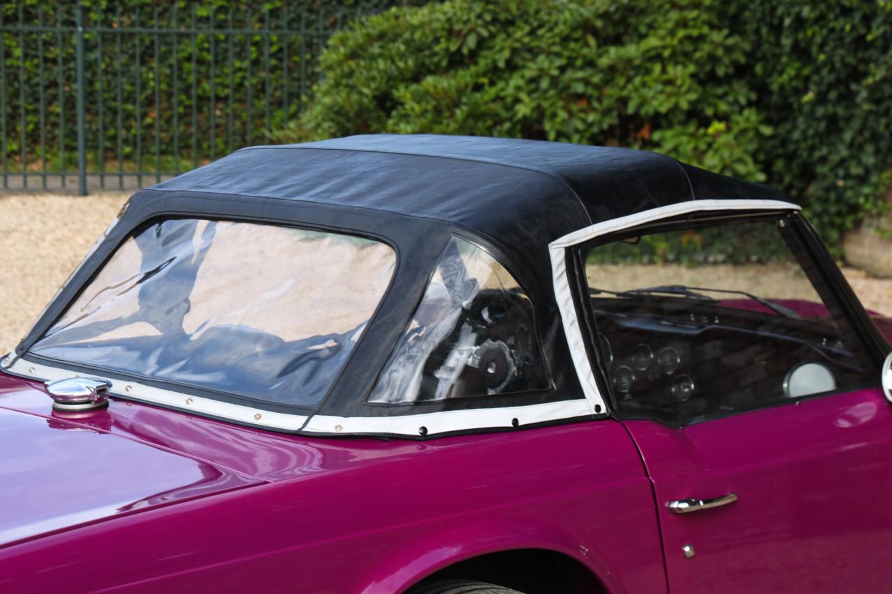 1974 Triumph TR6 Overdrive &ldquo;In Magenta&rdquo;