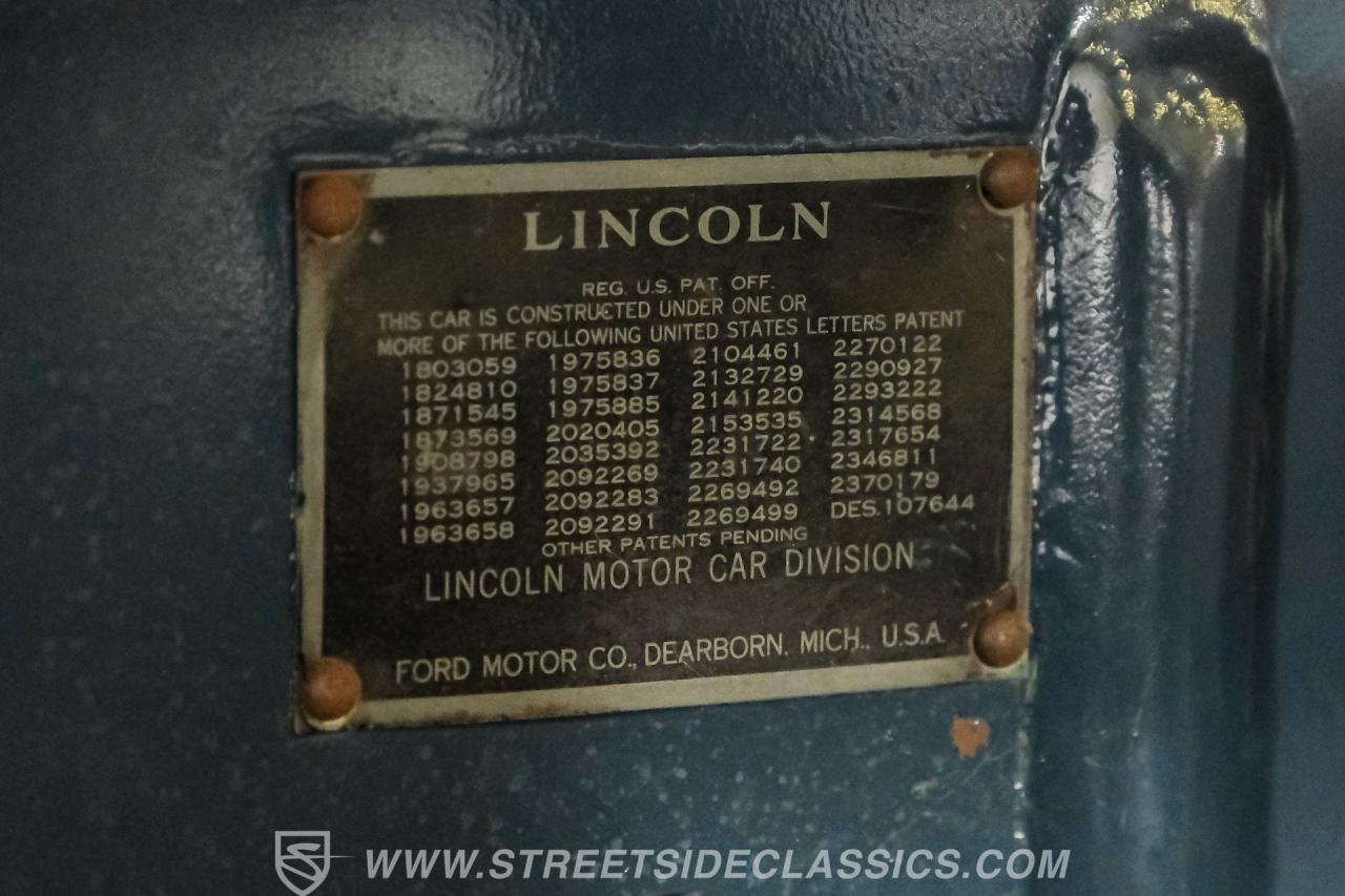 1948 Lincoln Continental Convertible