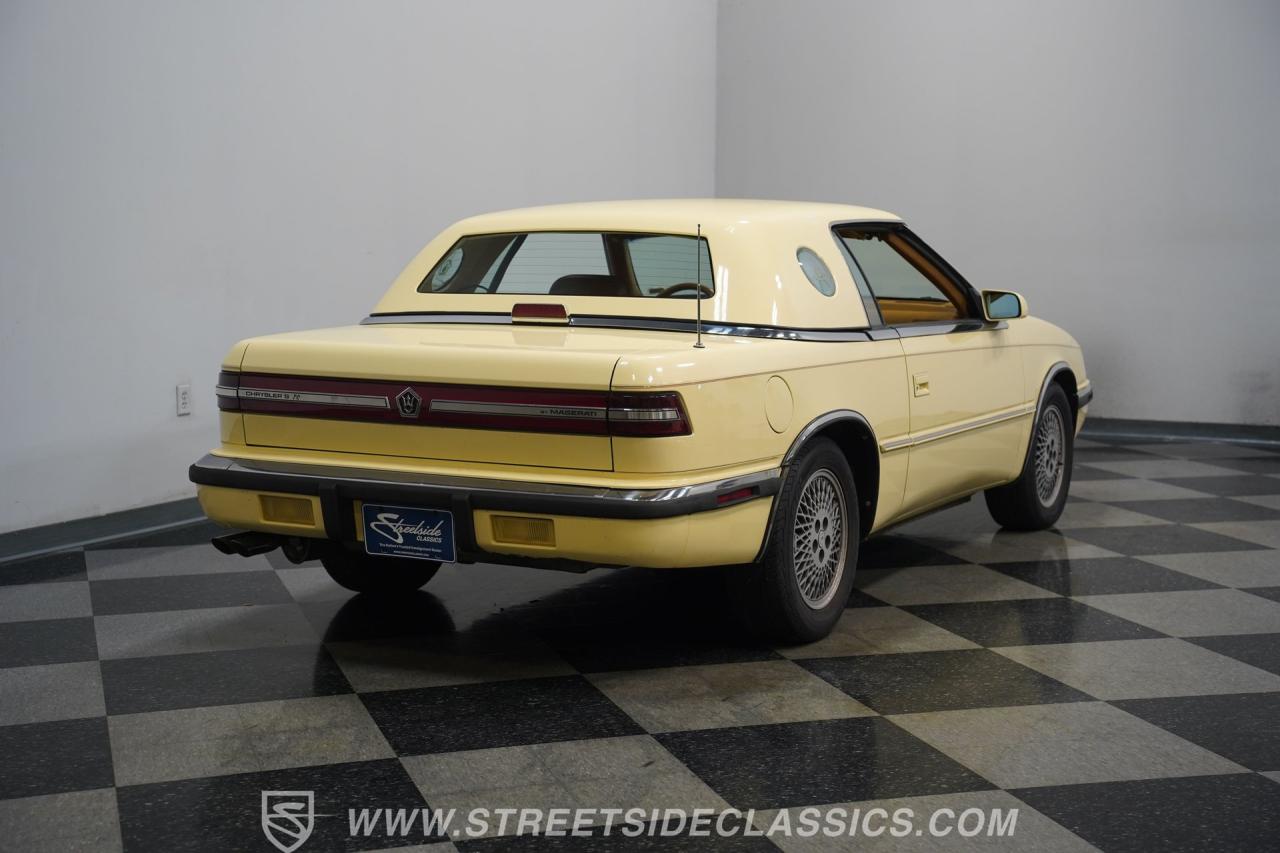1989 Chrysler TC by Maserati