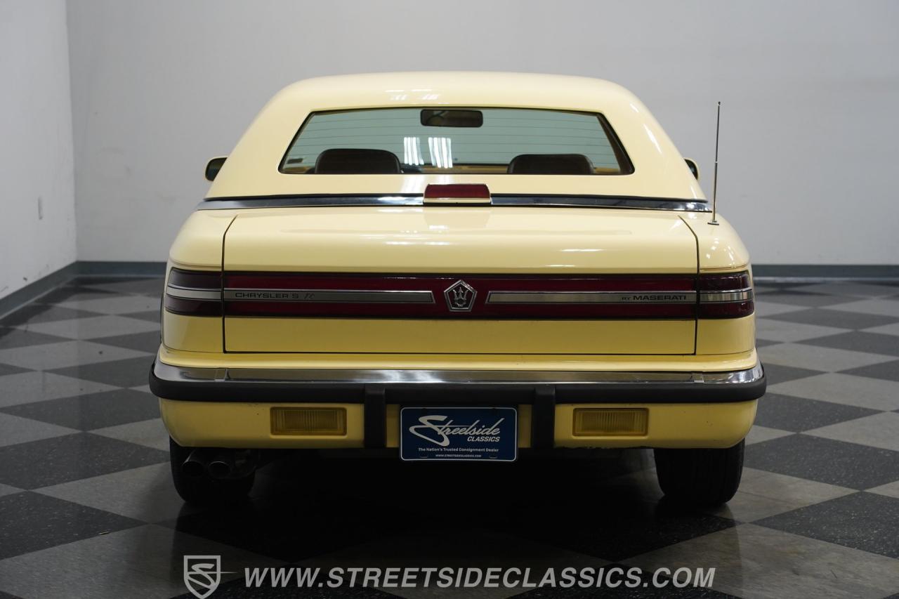 1989 Chrysler TC by Maserati