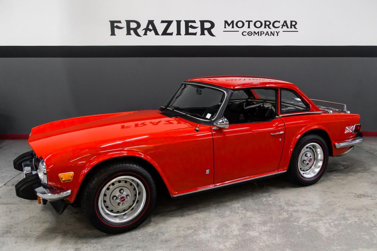 1976 Triumph TR6 OVERDRIVE HARD TOP
