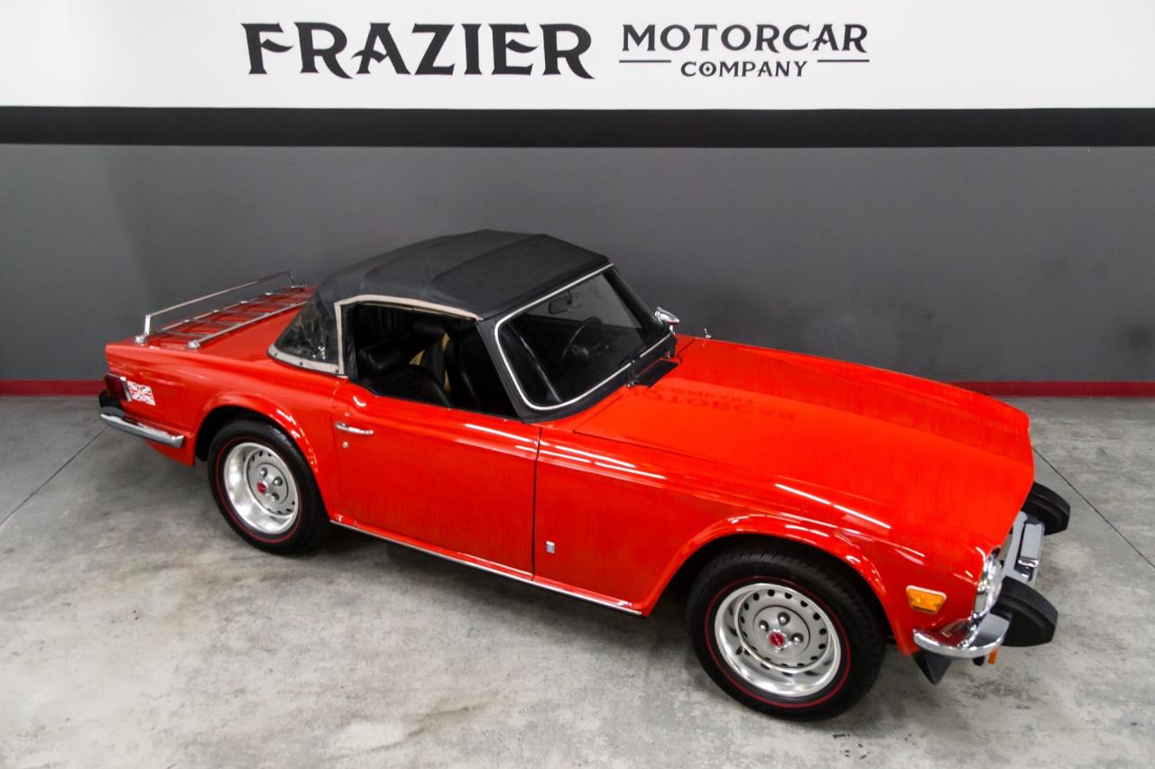 1976 Triumph TR6 OVERDRIVE HARD TOP