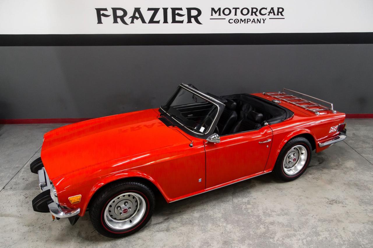 1976 Triumph TR6 OVERDRIVE HARD TOP