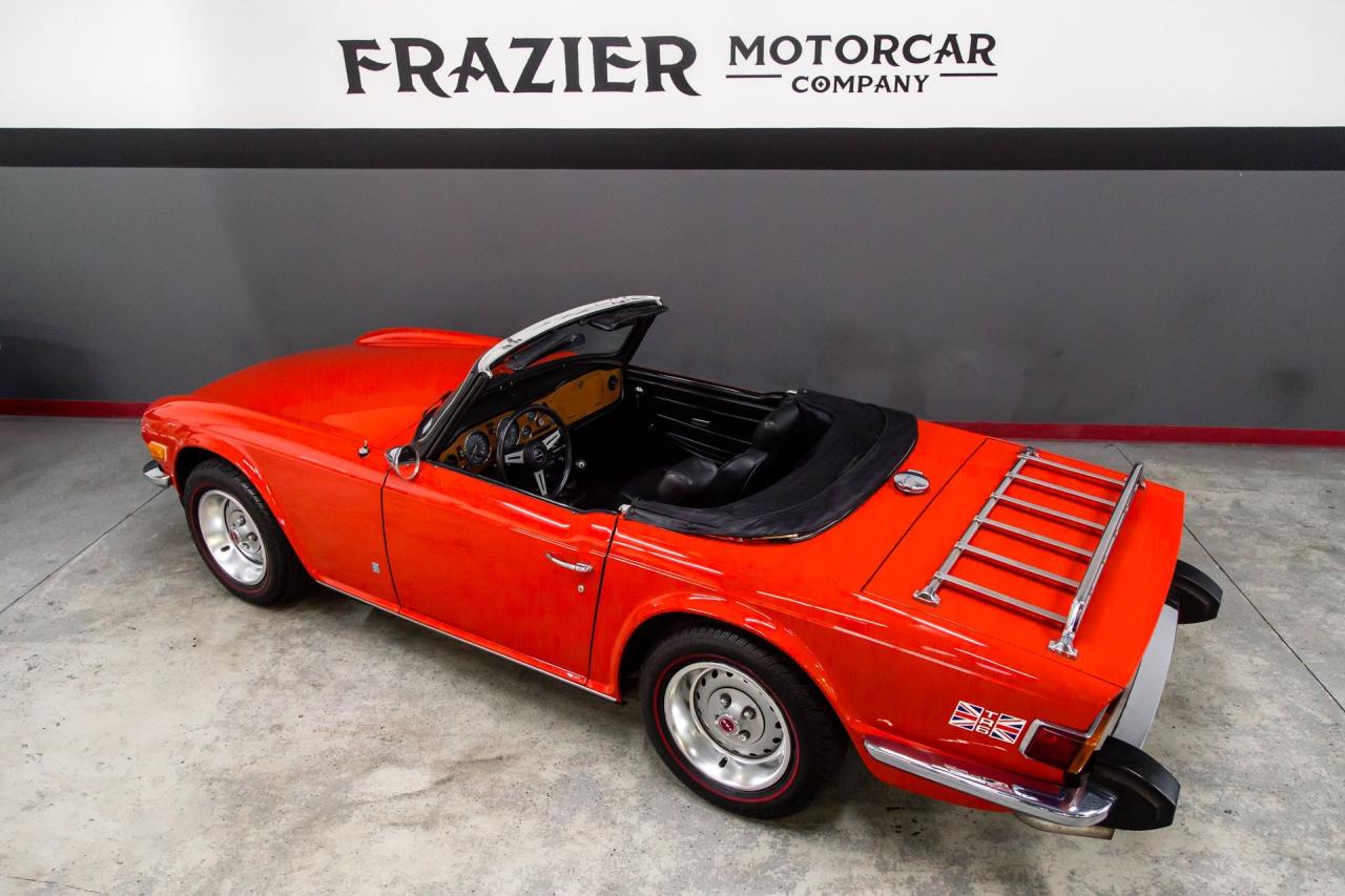 1976 Triumph TR6 OVERDRIVE HARD TOP