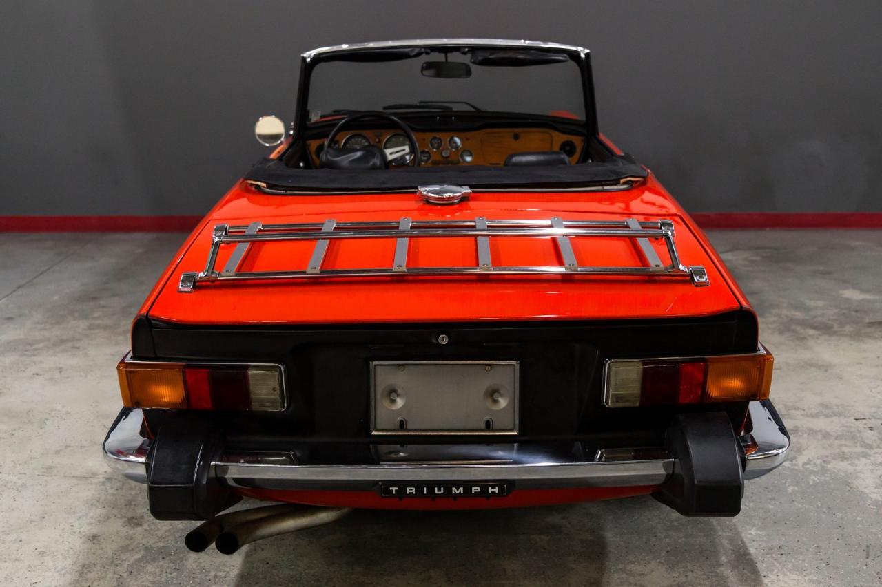 1976 Triumph TR6 OVERDRIVE HARD TOP