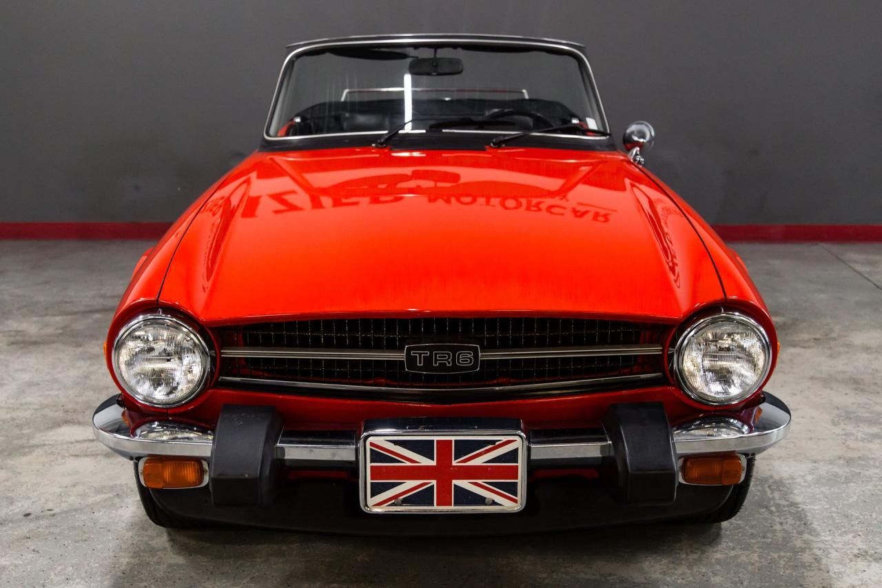 1976 Triumph TR6 OVERDRIVE HARD TOP