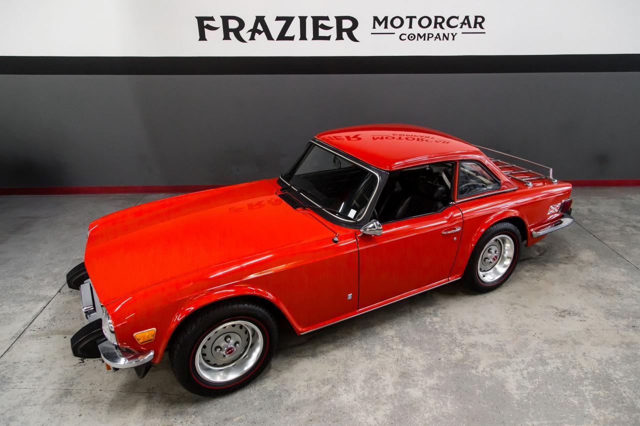 1976 Triumph TR6 OVERDRIVE HARD TOP