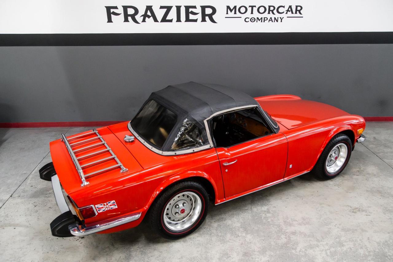 1976 Triumph TR6 OVERDRIVE HARD TOP