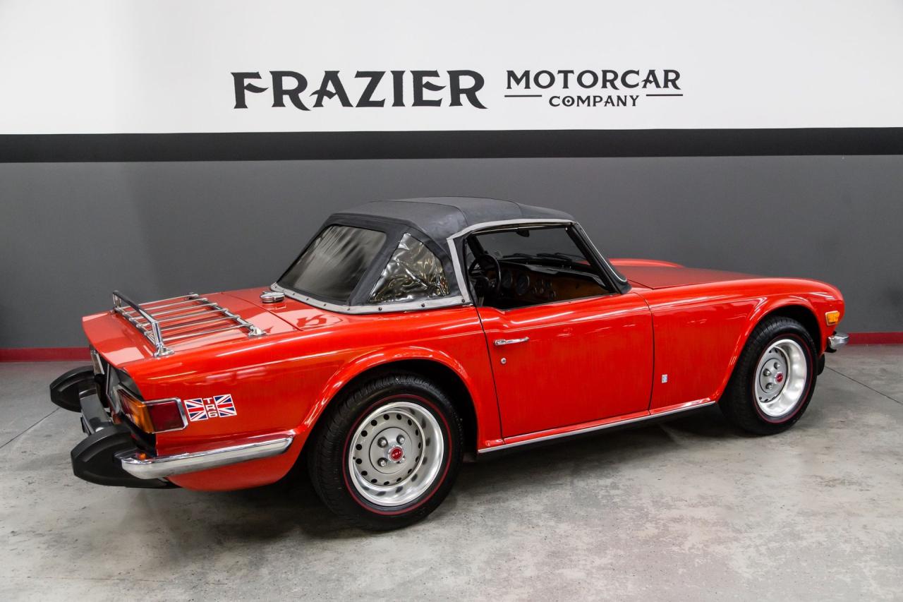 1976 Triumph TR6 OVERDRIVE HARD TOP