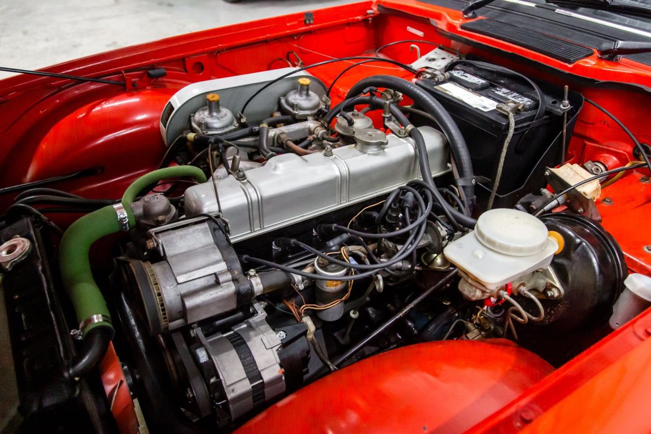 1976 Triumph TR6 OVERDRIVE HARD TOP