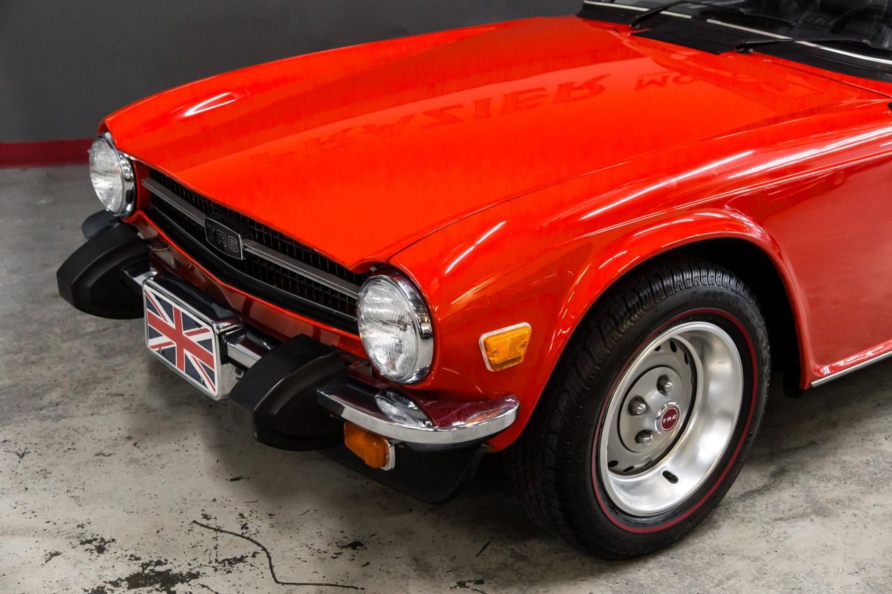 1976 Triumph TR6 OVERDRIVE HARD TOP